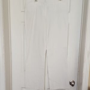 Elegant White Women's Pants